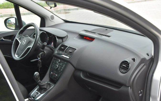 Opel Meriva cena 19899 przebieg: 115000, rok produkcji 2011 z Nysa małe 407
